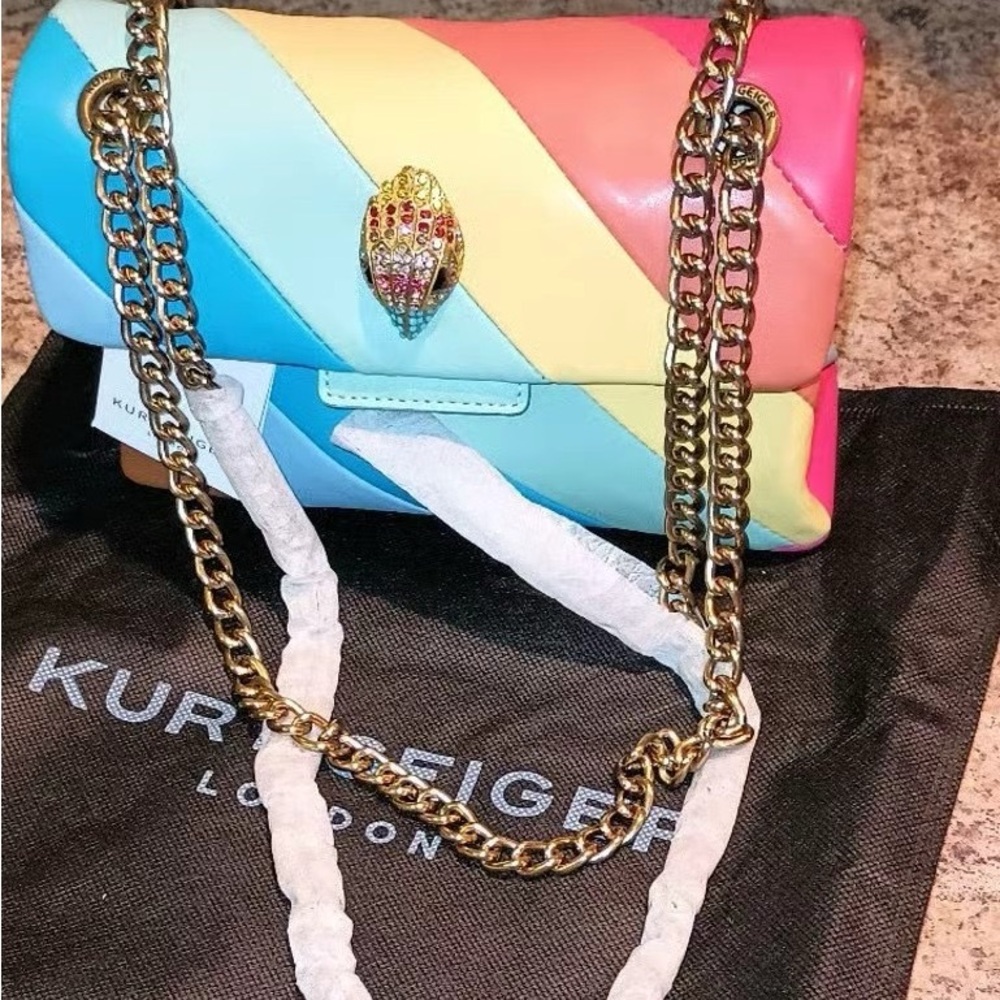 Kurt Geiger Small Multicolor Shoulder Handbag Bag